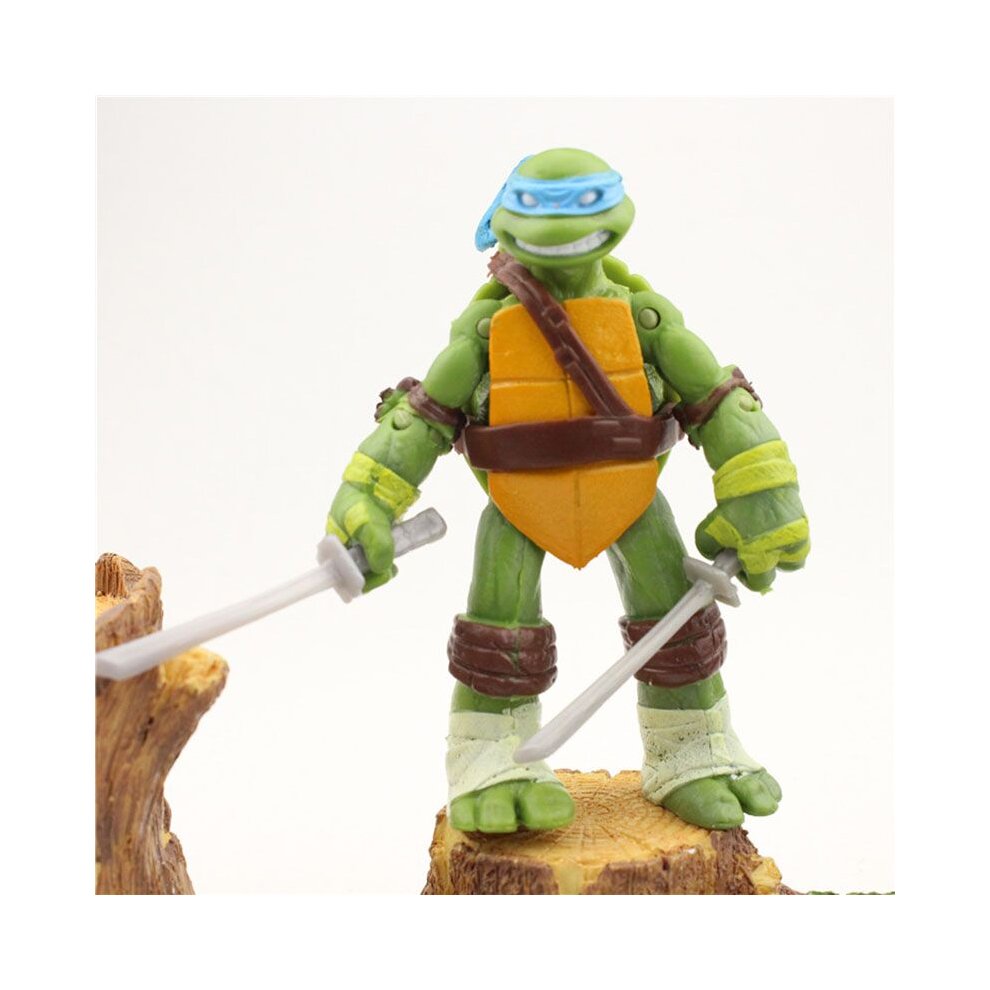 4pcs Teenage Mutant Ninja Turtles Classic Collection 5' Action Figure Kids Toys