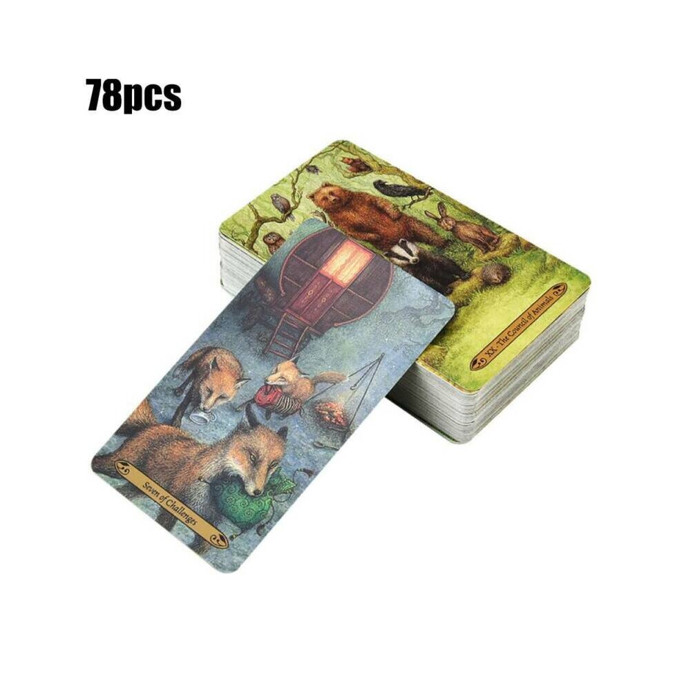 78 Cards Magic Oracle Card Forest Of Enchantment Read Fate Tarot Family Deck