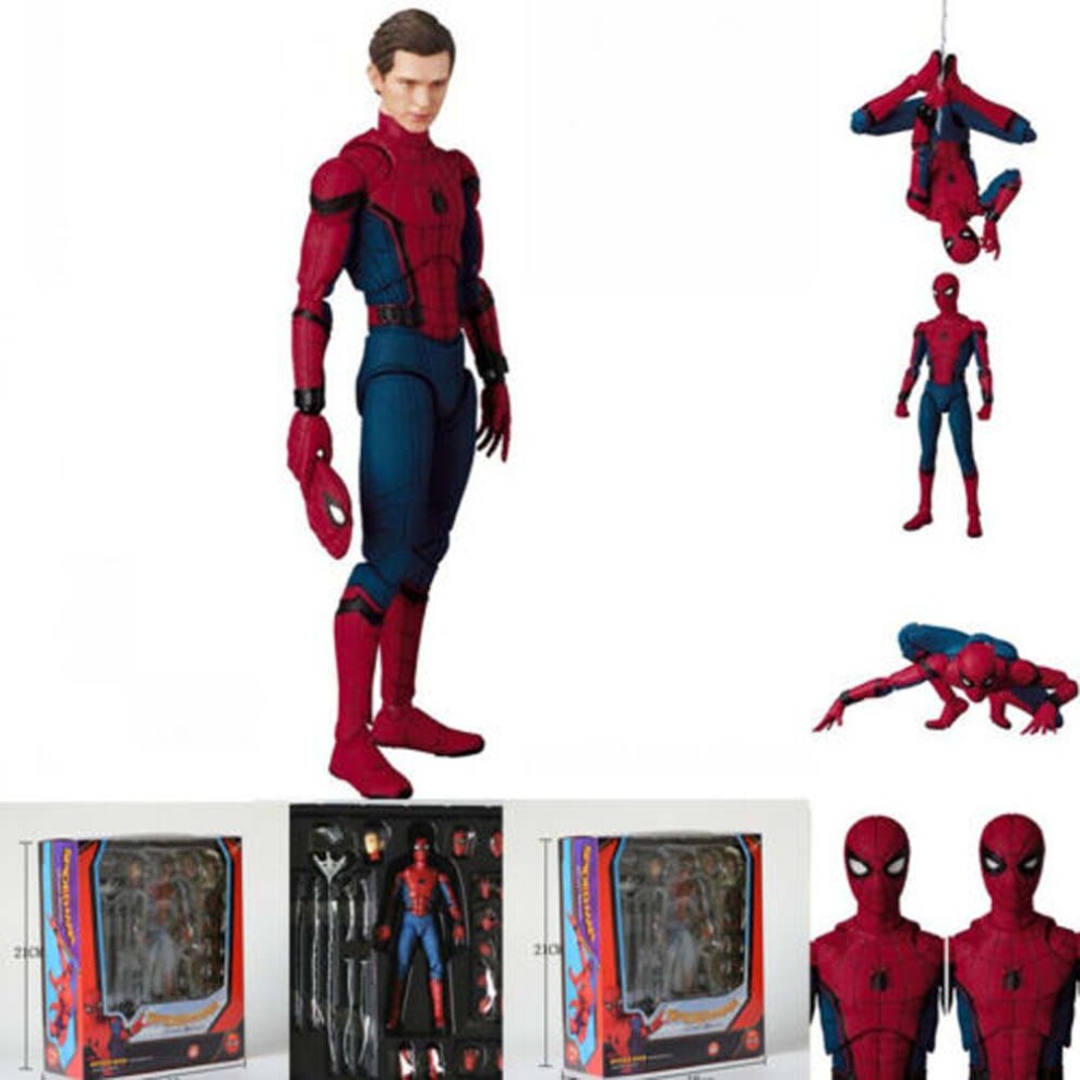 Spider-Man Homecoming Action Figure Mafex Medicom Collection Toy 6 inch