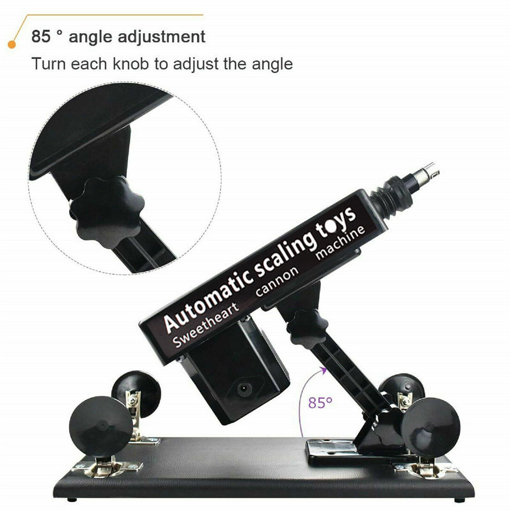 (Sex Machine) Automatic Sex Machine Gun Sex Toys Love Machine Adult Toys Fucking Toy Goods with Dildo Drawing and Inserting Apparatus Automatic Telescopic Speed Adjustable for Women and Couples