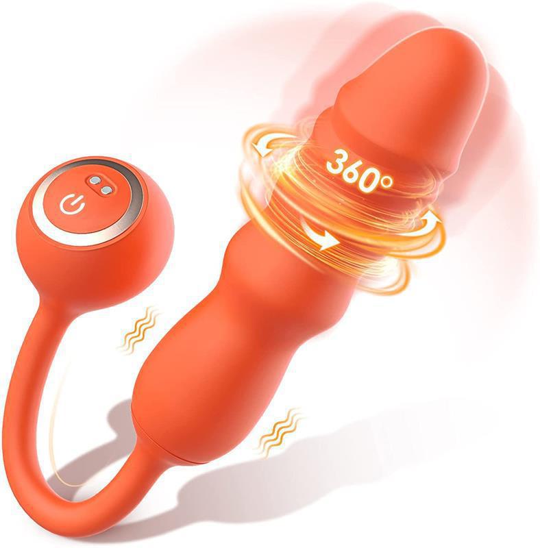 (Purple) G Spot Vibrator for Women Adult Sex Toys for Couple Clitoralal Stimulator Dildo Anal Bullet agina Massager with 10 Vibrating Thrusting Mode