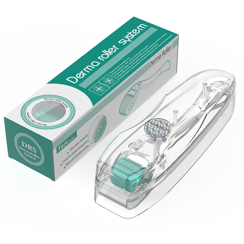 (0.2mm) Derma Roller DRS 192 Face Massage Roller Titanium Microneedling Roller for Stimulate Beard