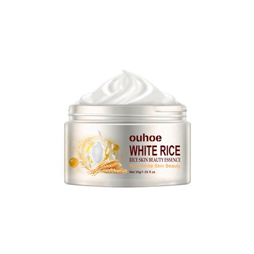Whitening Cream White Rice Facial Moisturizer Anti Aging Wrinkles Remove Fade Fine Lines Tighten Pore Rejuvenating Moisturizing Brightening Nourishing