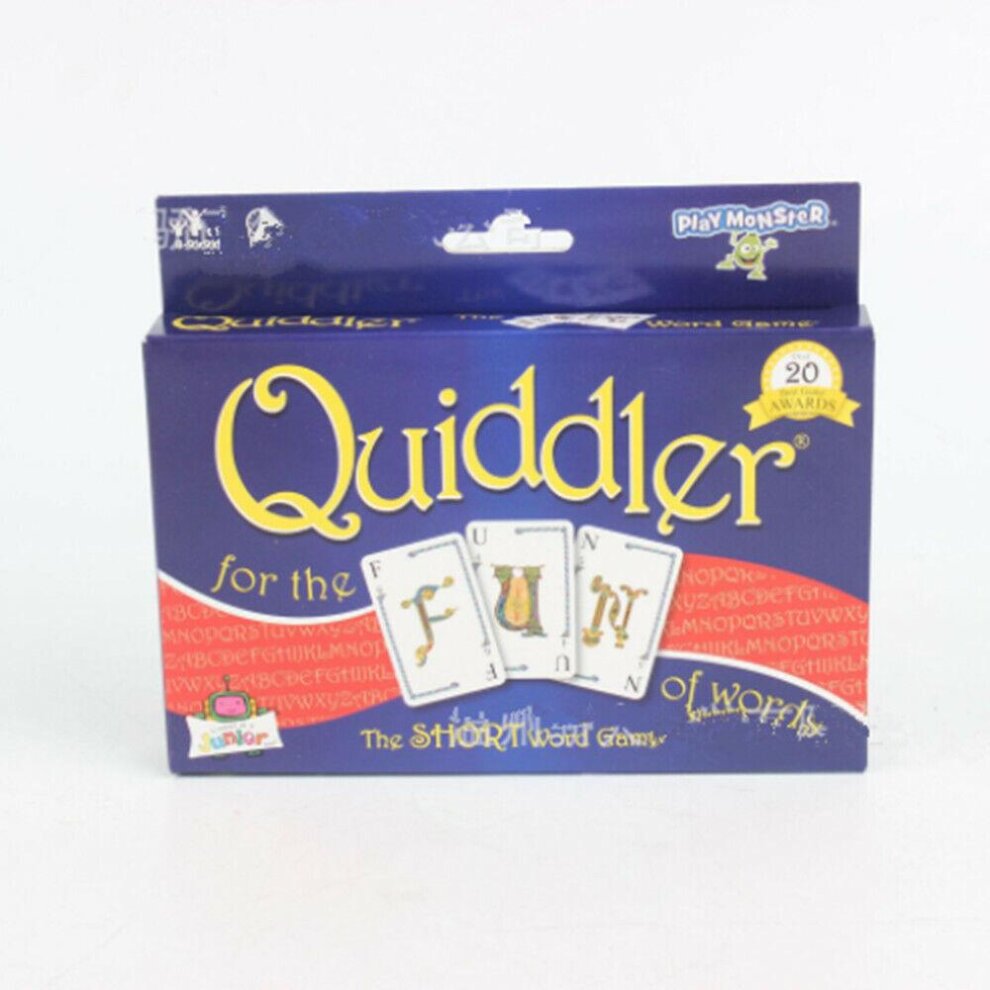 Card Games Quiddler Board Games Party Entertainment Game Solitaire