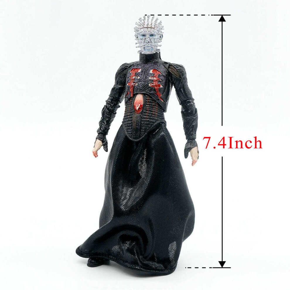 NECA Hellraiser Pinhead Ultimate Action Figure Model Ornaments Doll Collection Box Toys Gift 7 Inches