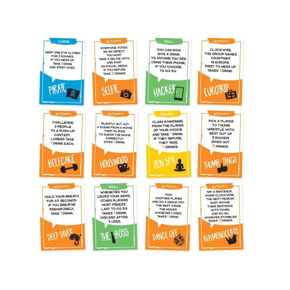 Sotally Tober Drinking Games Adult Party Drinking Game Card Game