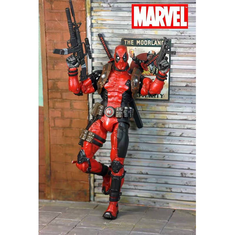 NECA Marvel Deadpool PVC 8inch Action Figure Model Gift