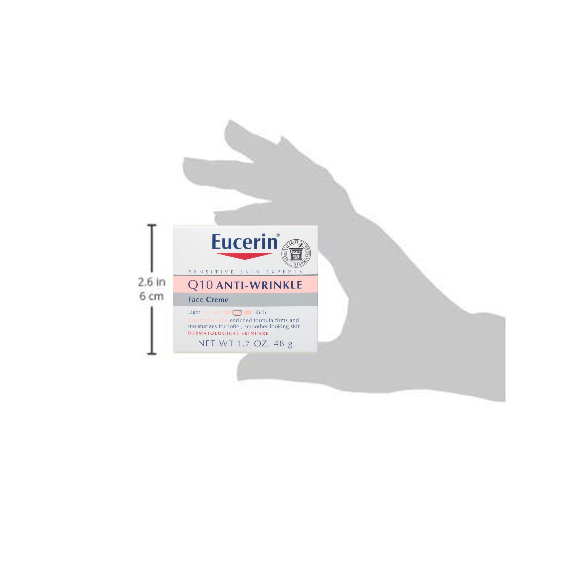 Eucerin Q10 Anti-Wrinkle Face Cream 48g Sensitive Skin Experts