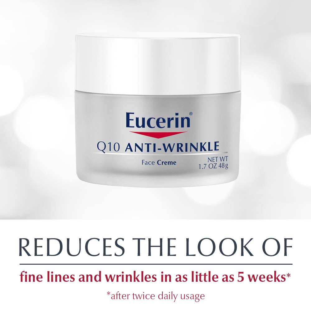Eucerin Q10 Anti-Wrinkle Face Cream 48g Sensitive Skin Experts