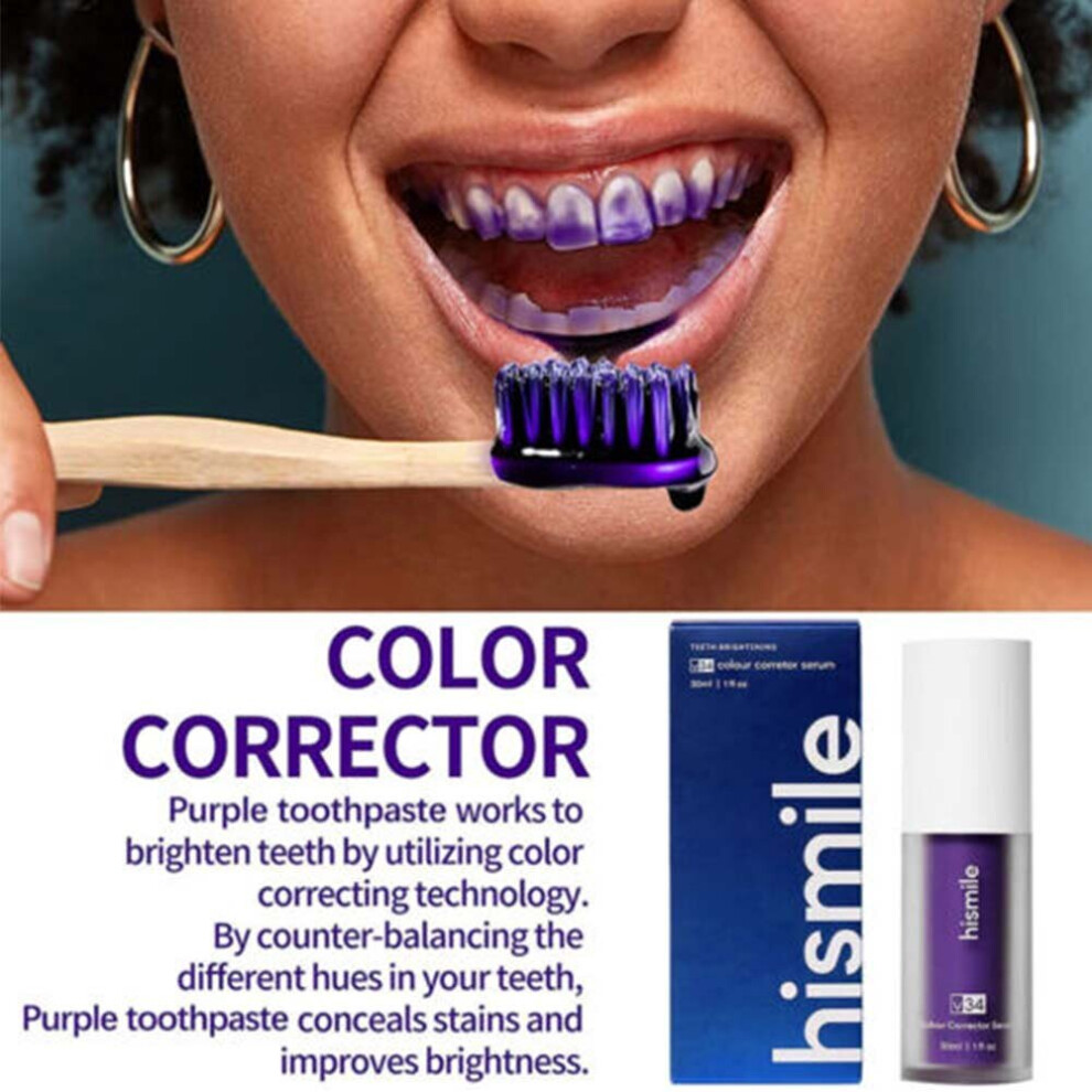 Hismile V34 Colour Corrector Serum Teeth Whitening Stain Removal