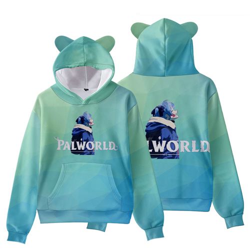 Palworld Merch Pullover Fashion Hooded Sweatshirt Boys Girls