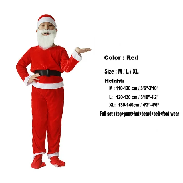 (Red M) Seven Dwarf Snow Costume Fairy Elf Holiday Santa Adult Children Kids Carnival Stage Xmas Halloween Group Match Outfit Party Gift For Kids Boys Girls