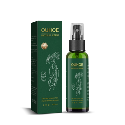Ginseng Hair Growth Serum Oil With Biotin Essential Liquid Strengthen Hair Root Nourishes Hair Repairing Nourish Scalp Strengthen Roots Men Women 100ml