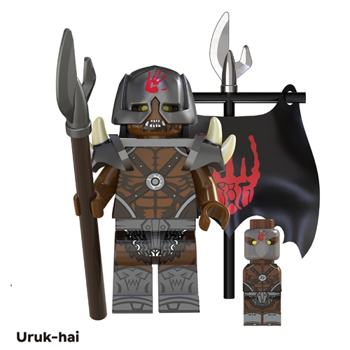 Movie TV Series Orcs Legion Assembled Building Block Figurine Toys Childrens Gifts Minifigure