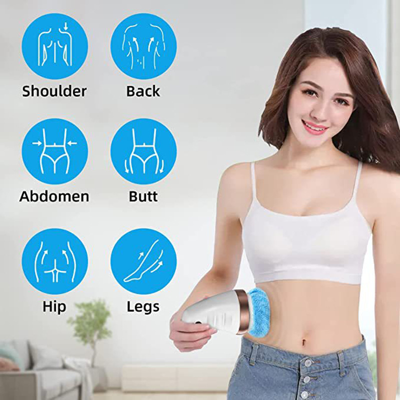 Cellulite Massager Body Slim Sculpting Machine Handheld Electric Massage Fat Burner Skin Tightening For Belly Waist Butt Arms Legs Multi Function