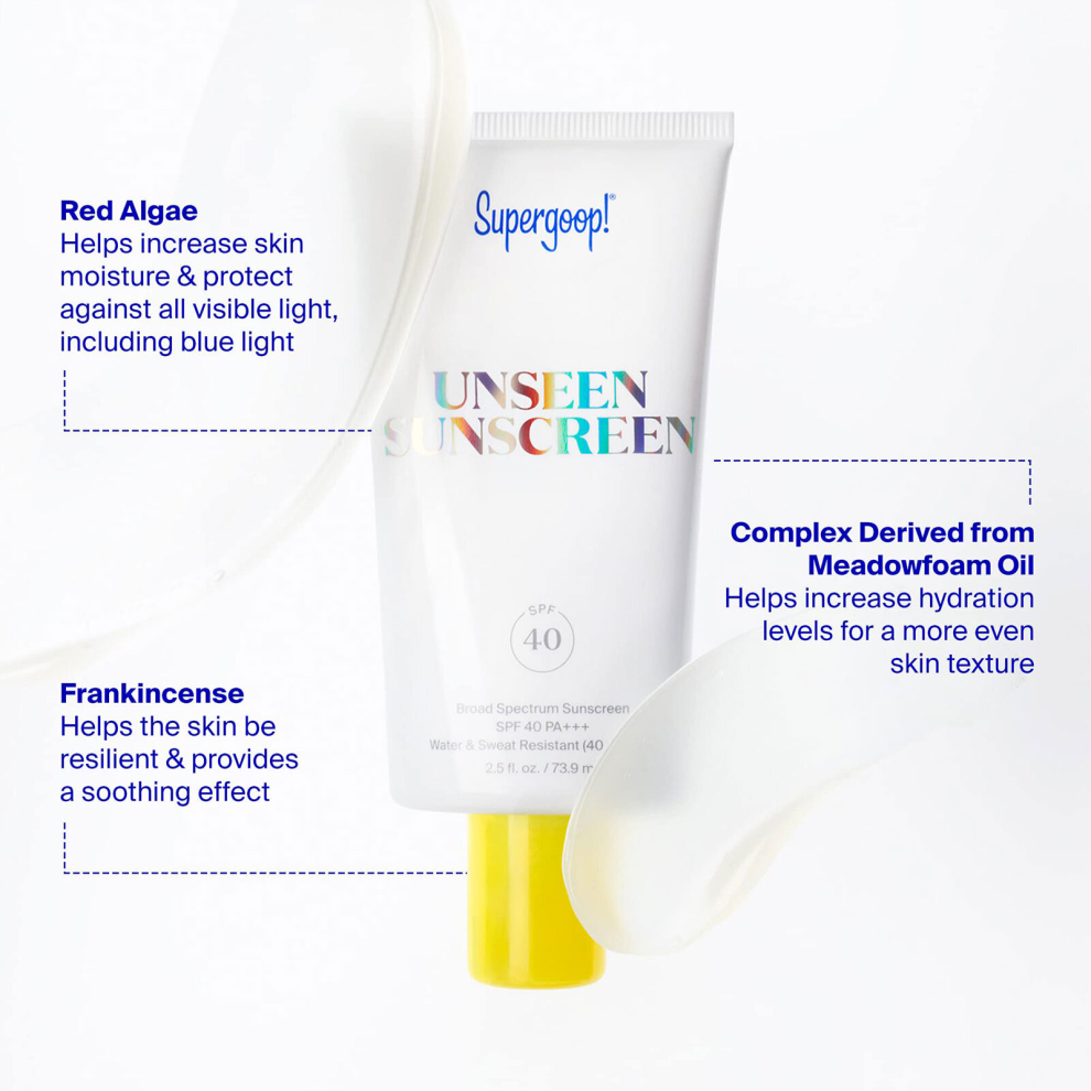 Supergoop! Unseen Sunscreen - SPF 40 - 1.7 fl oz - Broad Spectrum Face Sunscreen