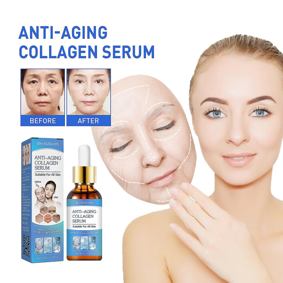 4x 30ml Botulinum Wrinkle Remover Instant Anti-aging Face Serum Retinol Skin Tightening