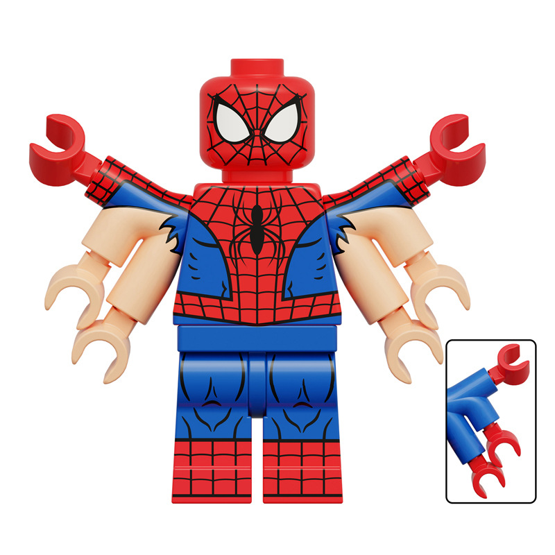 Marvel Super Heroes Iron Legion Minifigure Paper Bag Set Series Anime Collectible Suitable for Party Decorations Kids Festival Gifts