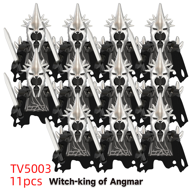 (Style C) Kids Toy The Lord of Rings Hobbit Minifigures Soldiers Building Blocks Christmas Birthday Gifts
