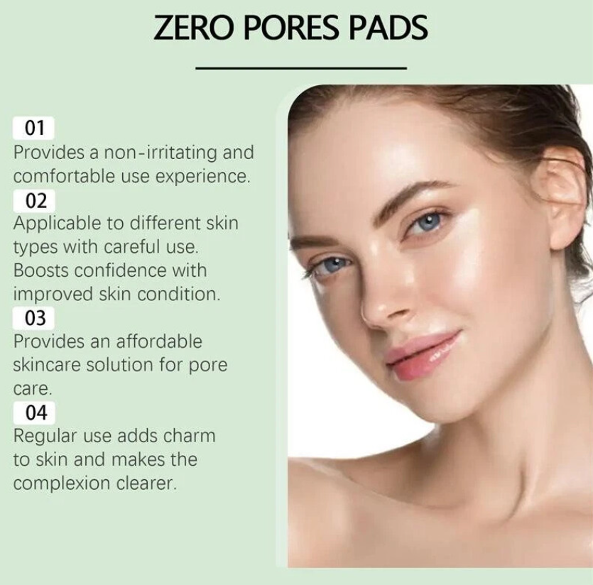 2x QUIA Zero Pore Pads Trgets Large Pores and Uneven Tone Korean Skincare 70pcs