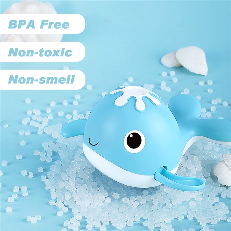 (set A) Magnet Baby Bath Fishing Toys Wind-up Swimming Whales Bathtub Toy Fishing Game Water Tub Toys Set with Fishing Pole Net for Kids