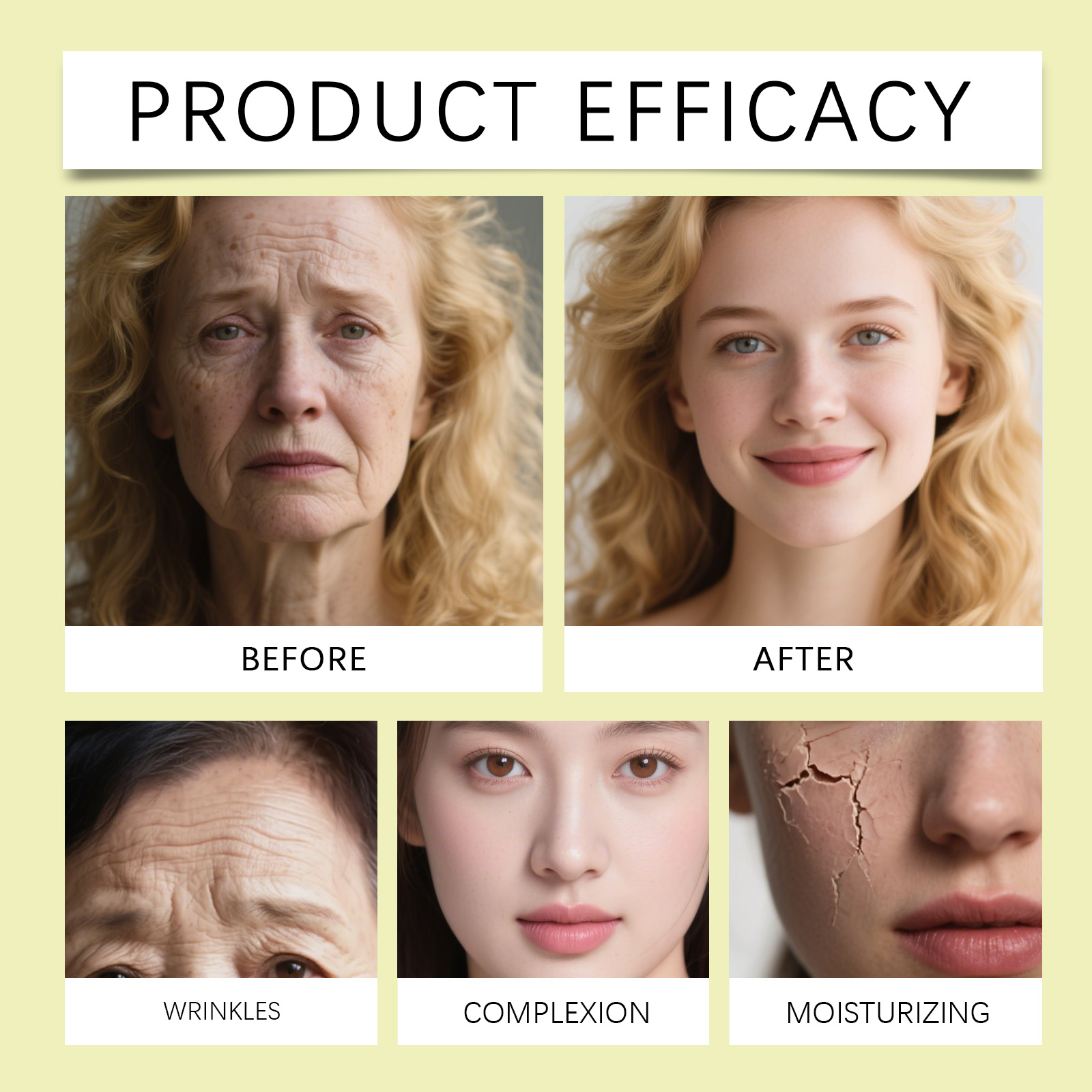 Rich Moisturizing Cream Mild Elastic Light Care Hydrating Water Replenish Eye Daily Smear Nursing Lotion