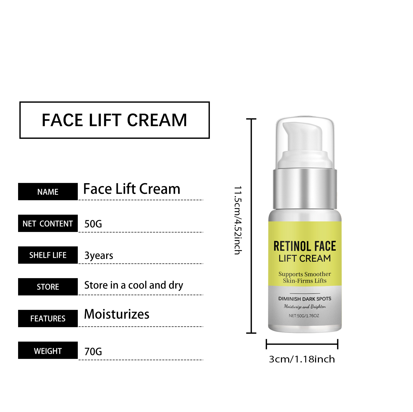Rich Moisturizing Cream Mild Elastic Light Care Hydrating Water Replenish Eye Daily Smear Nursing Lotion