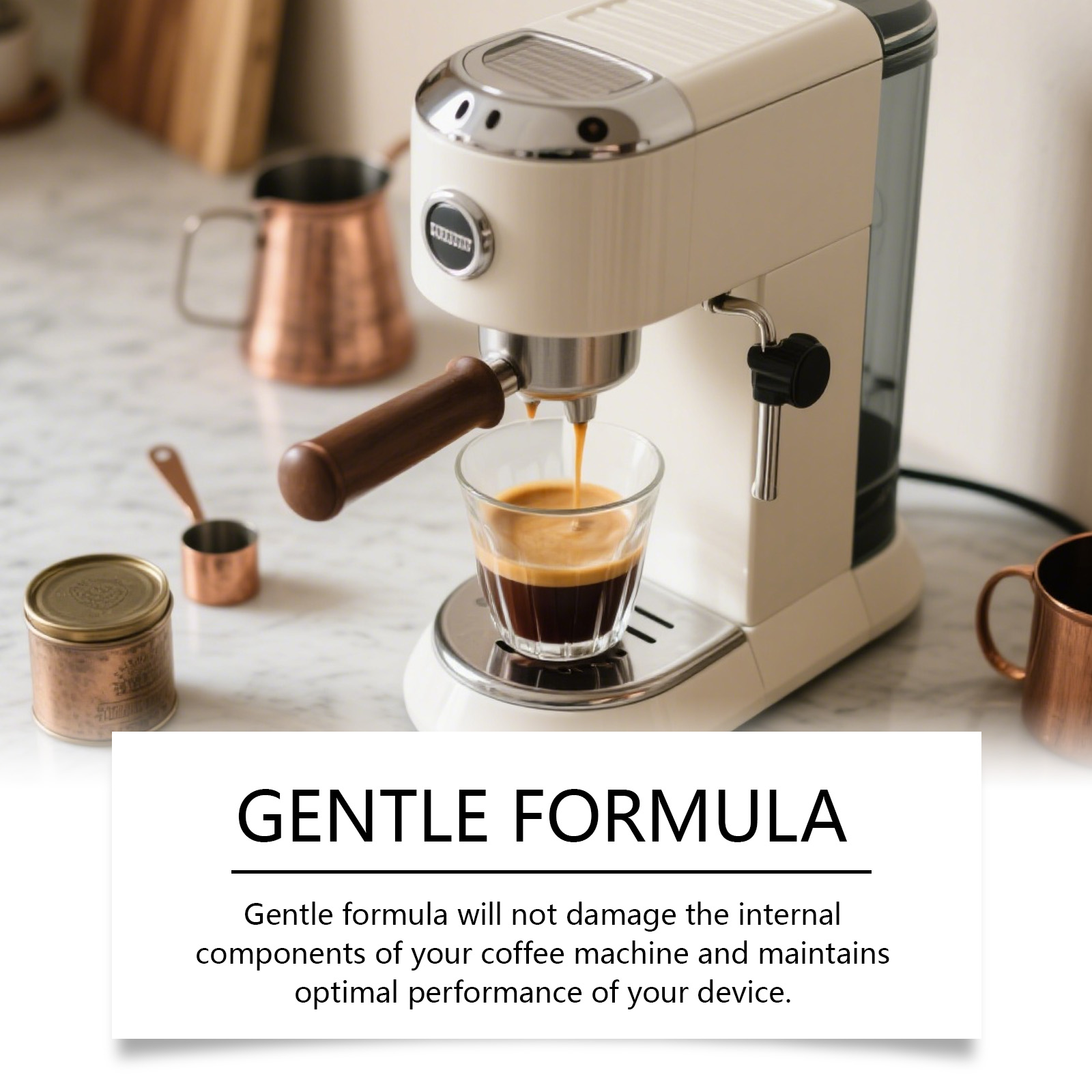 Coffee Machine Cleaning Tablets Daily Mild Remove Stains Limescale Portable Universal Care For All Coffee Makers