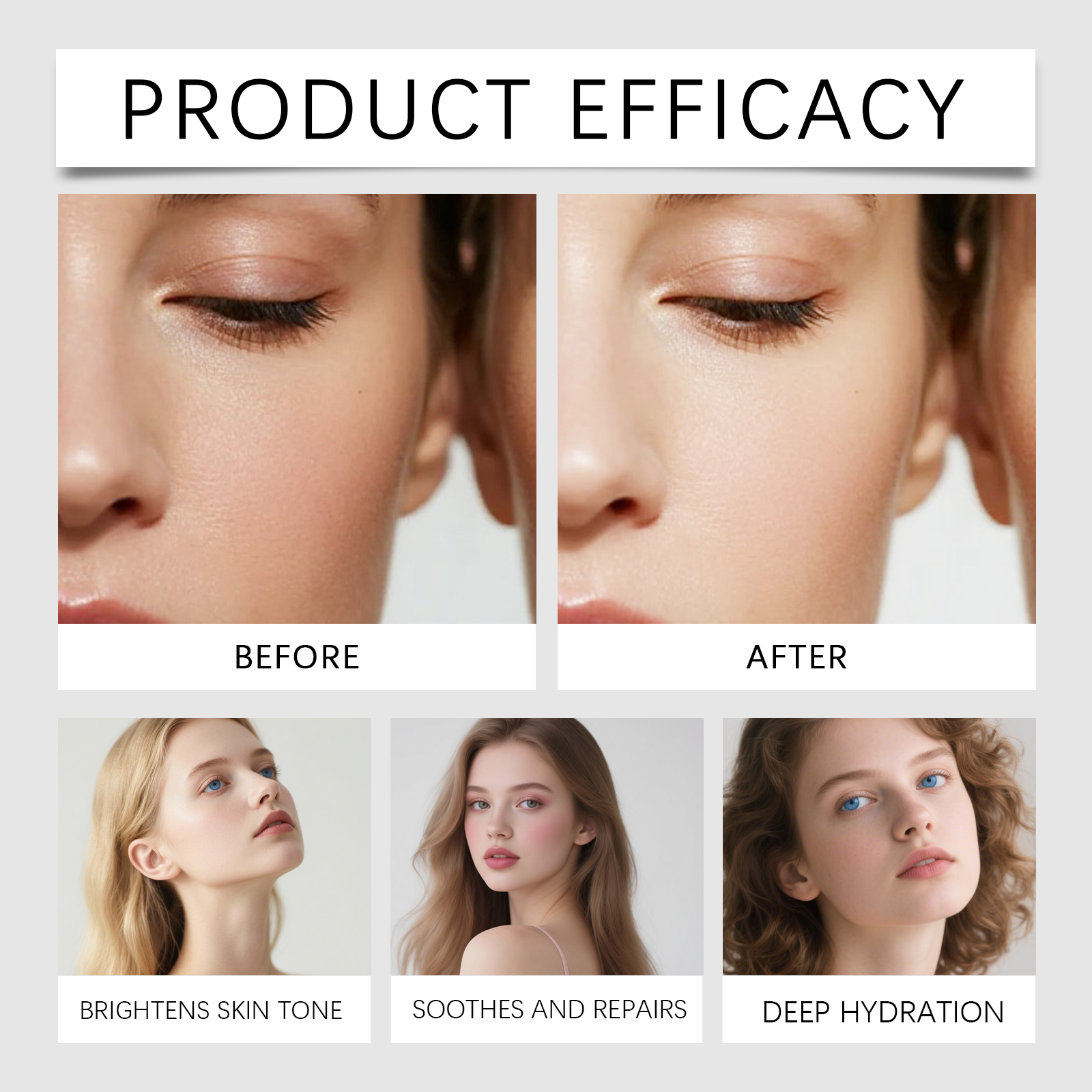 Brightening Moisturizing Serum With Pdrn Hydrating Glowing Mild Nourishing Fast Absorbing Water Lock Facial Skin Daily Care