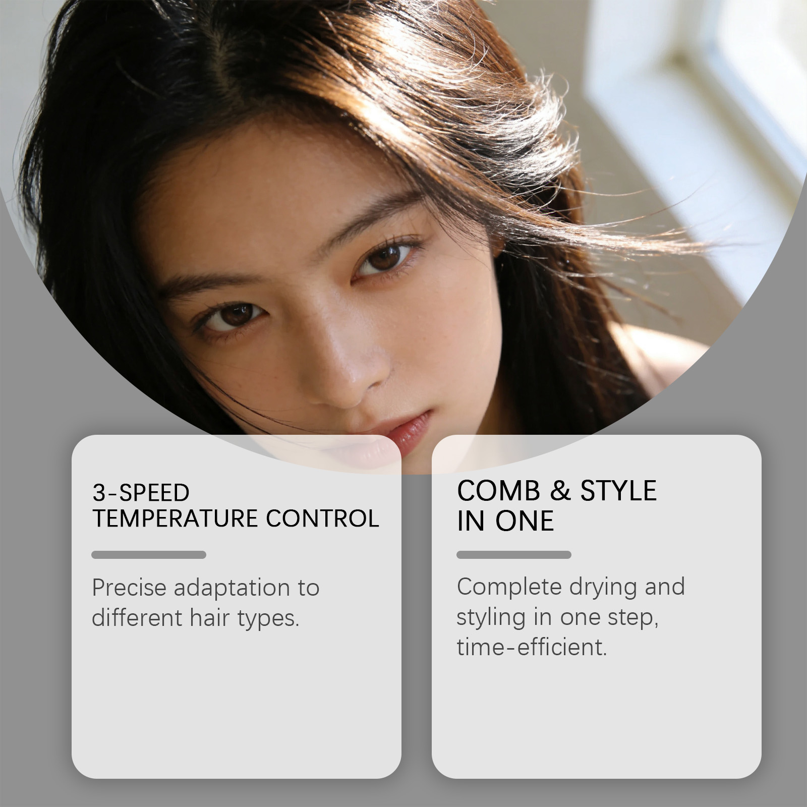 Hot Air Comb Four In One Ionic Heating Blow Straight Fluffy Styling Household Hair Beauty Tool
