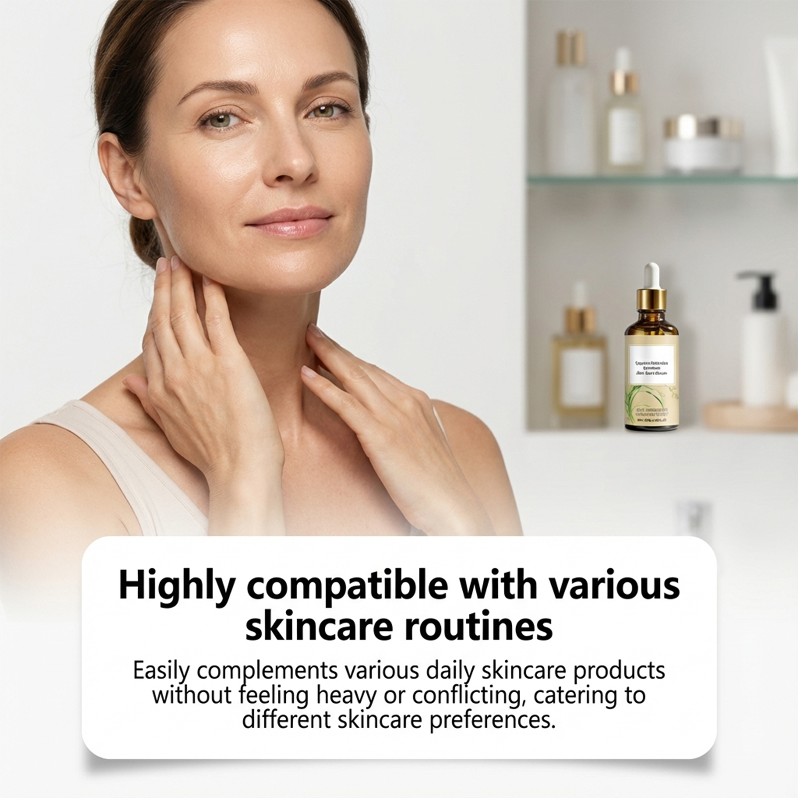Cyperus Skincare Essence Mild Soft Delicate Moisturizing Smooth Nourish Skin