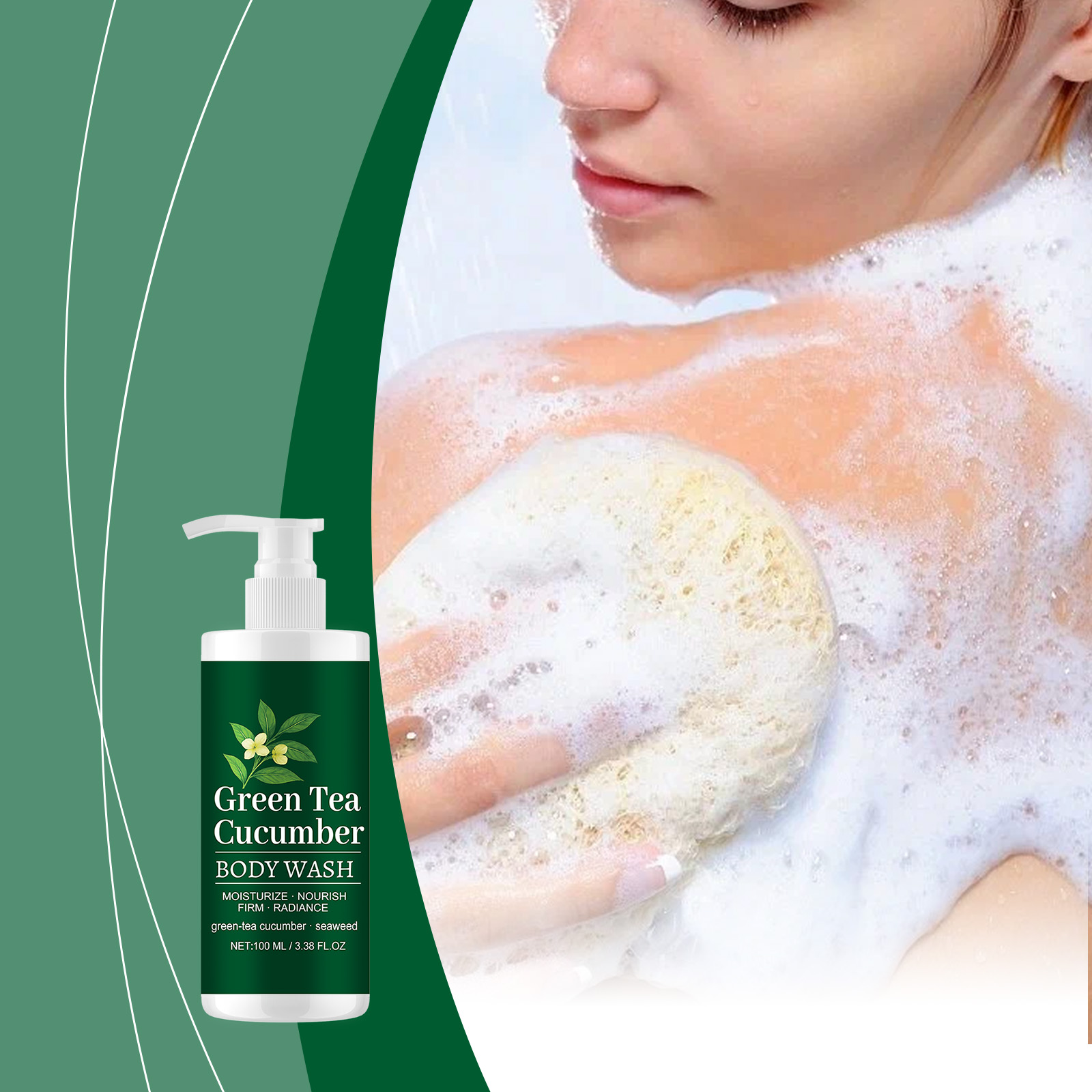 Moisturizing Body Wash Refreshing Non Greasy Mild Cleansing Hydrating Smooth Skin Daily Body Care Product