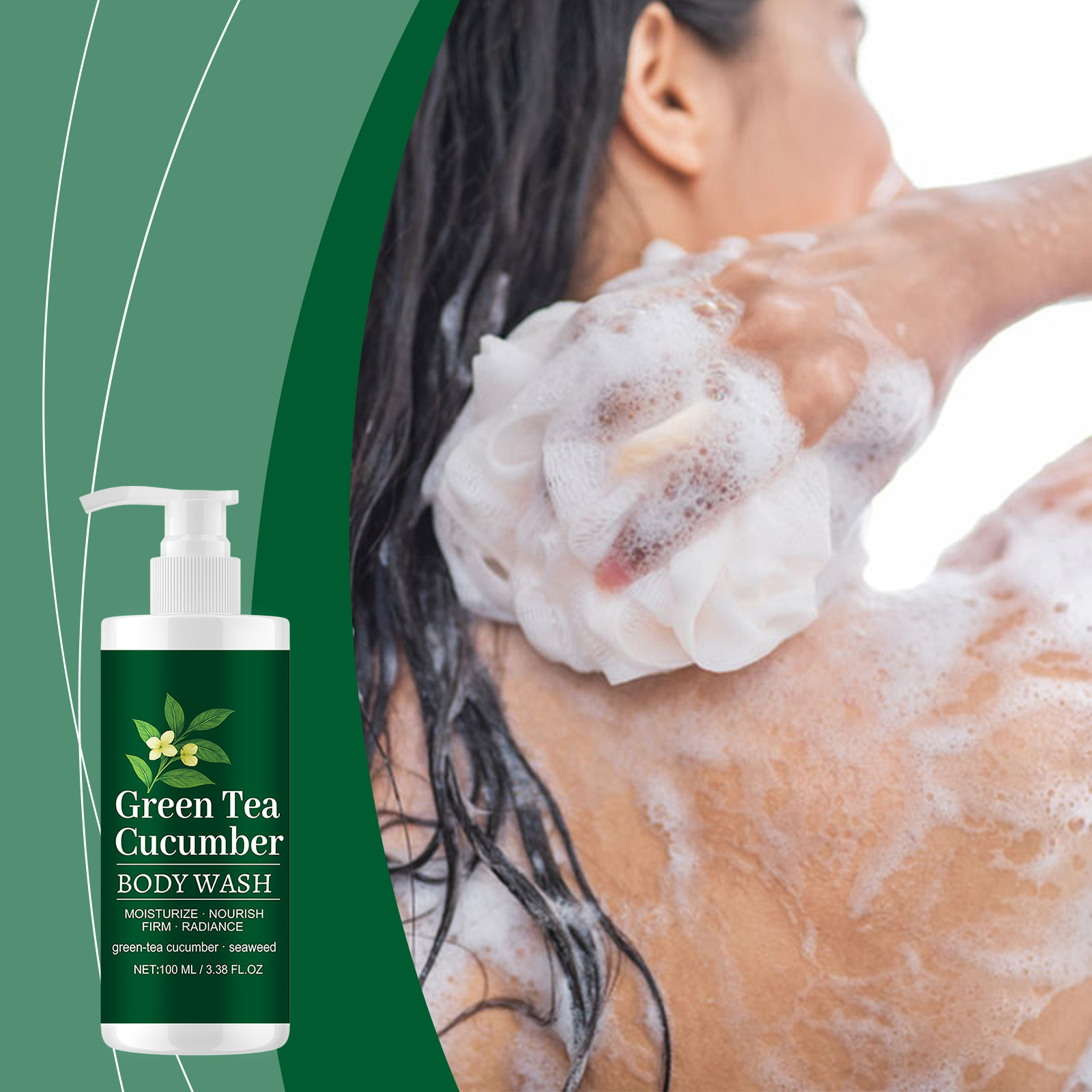 Moisturizing Body Wash Refreshing Non Greasy Mild Cleansing Hydrating Smooth Skin Daily Body Care Product