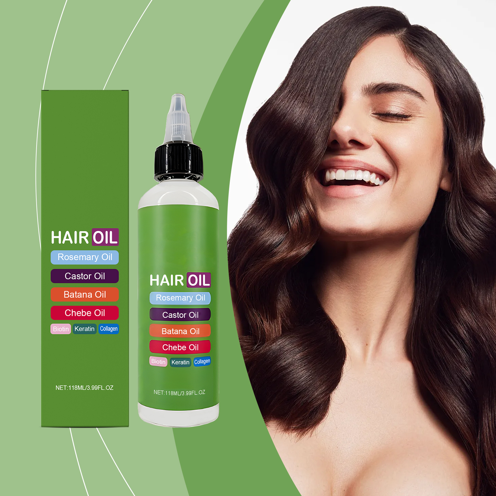 Moisturizing Hair Care Oil Hydrating Nourish Soft Shiny Daily Protect Moist Repair Dry Split End Hair