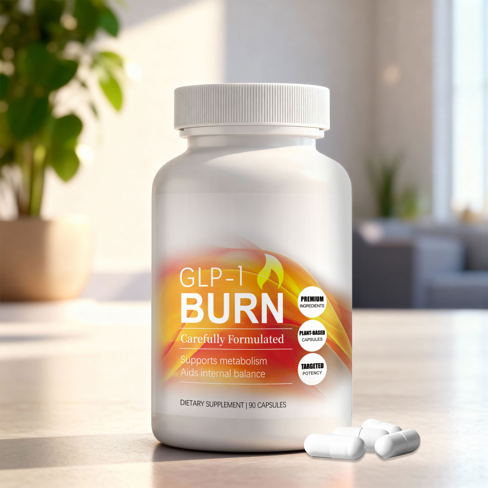 Body Shape Care Capsules Mild Natural Ingredients Daily Energy Supplement Gentle Physical Comfort Nutrition Agent For Routine Body Maintenance