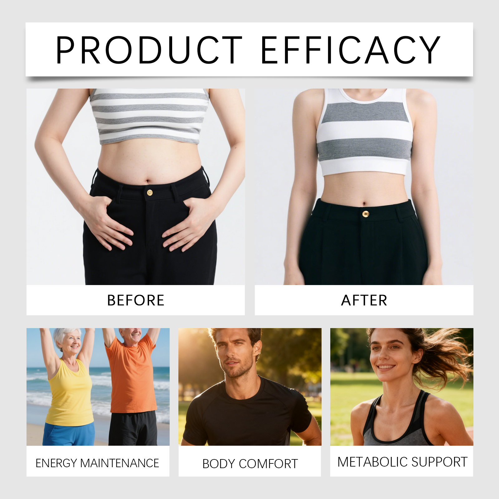 Body Shape Care Capsules Mild Natural Ingredients Daily Energy Supplement Gentle Physical Comfort Nutrition Agent For Routine Body Maintenance