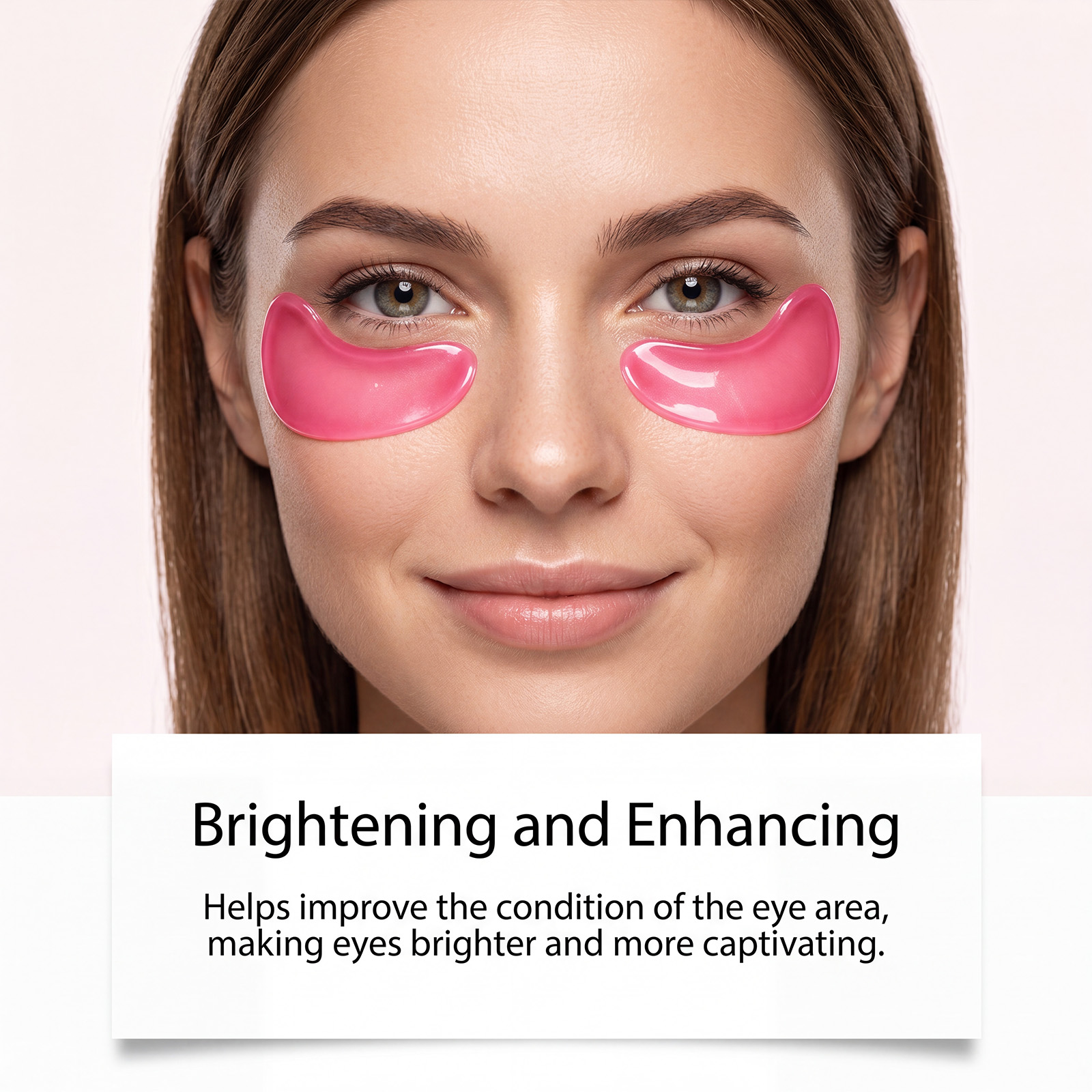 Collagen Moisturizing Eye Mask Hydrating Closefitting Mild Nourishing Brightening Lightweight Breathable Eye Skin