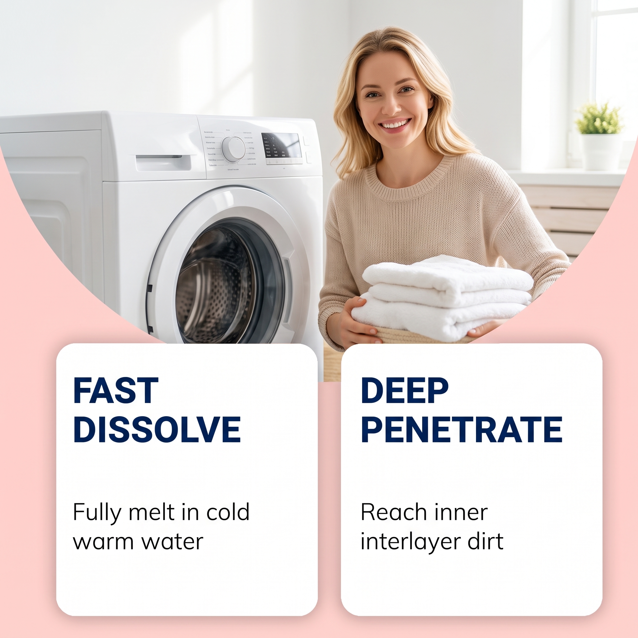 Washing Machine Tank Cleaning Tablet Dirt Removing Care Solid Block For Front Top Load Laundry Appliance Daily Use