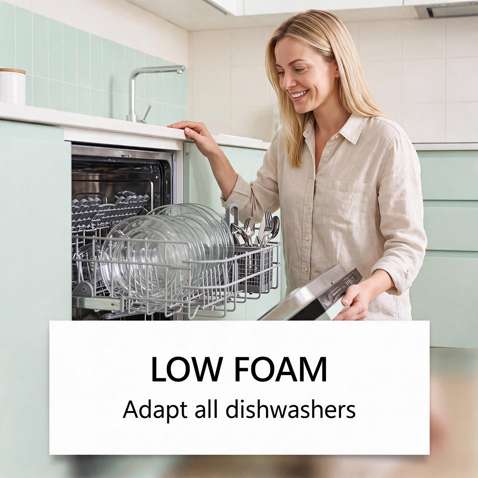 Dishwasher Cleaning Tablets Daily Household Special Remove Grime Odor Inside Dish Appliance