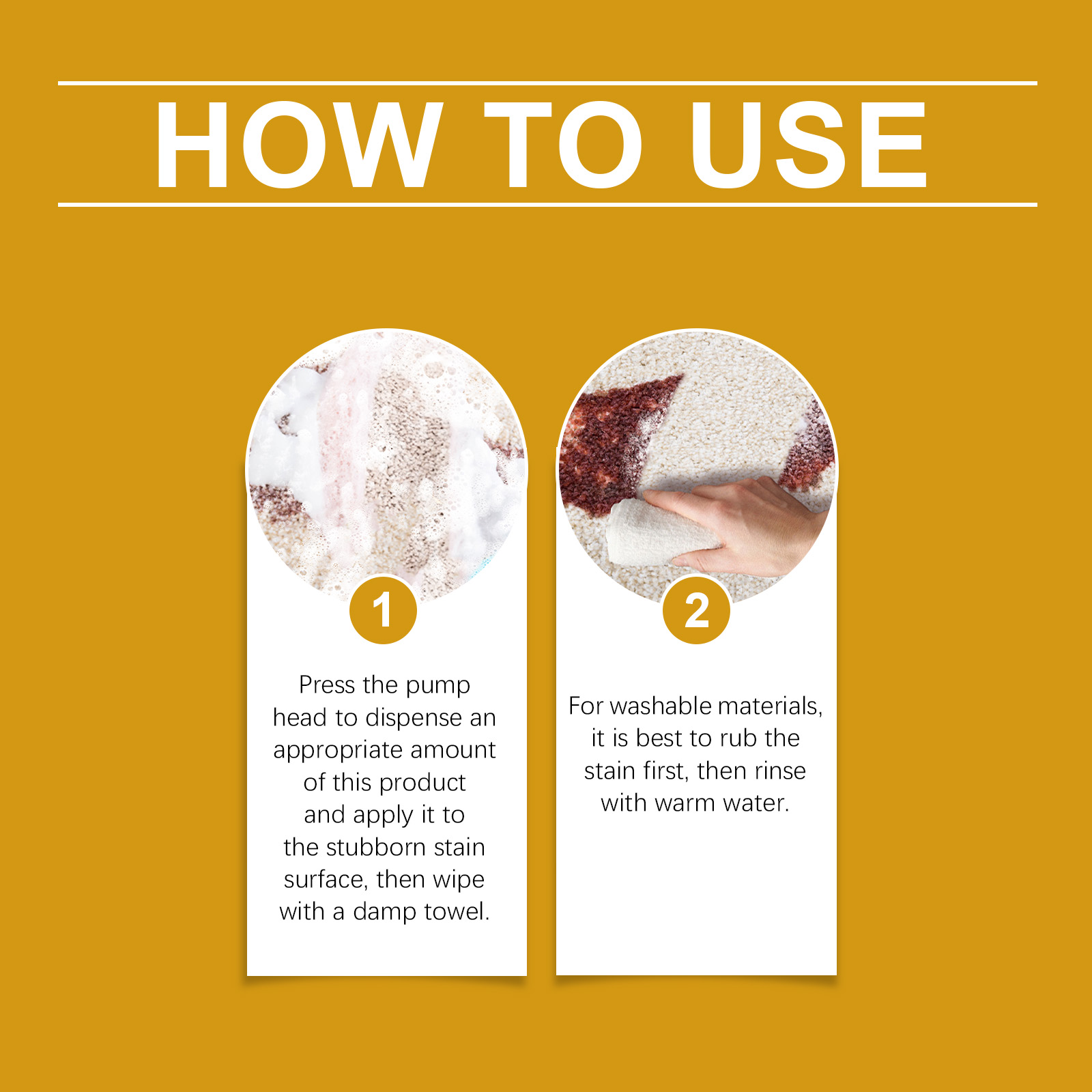 Fabric Carpet Foam Cleaner Mild Cleansing Care Convenient Detergent Household Carpet Stain Remover