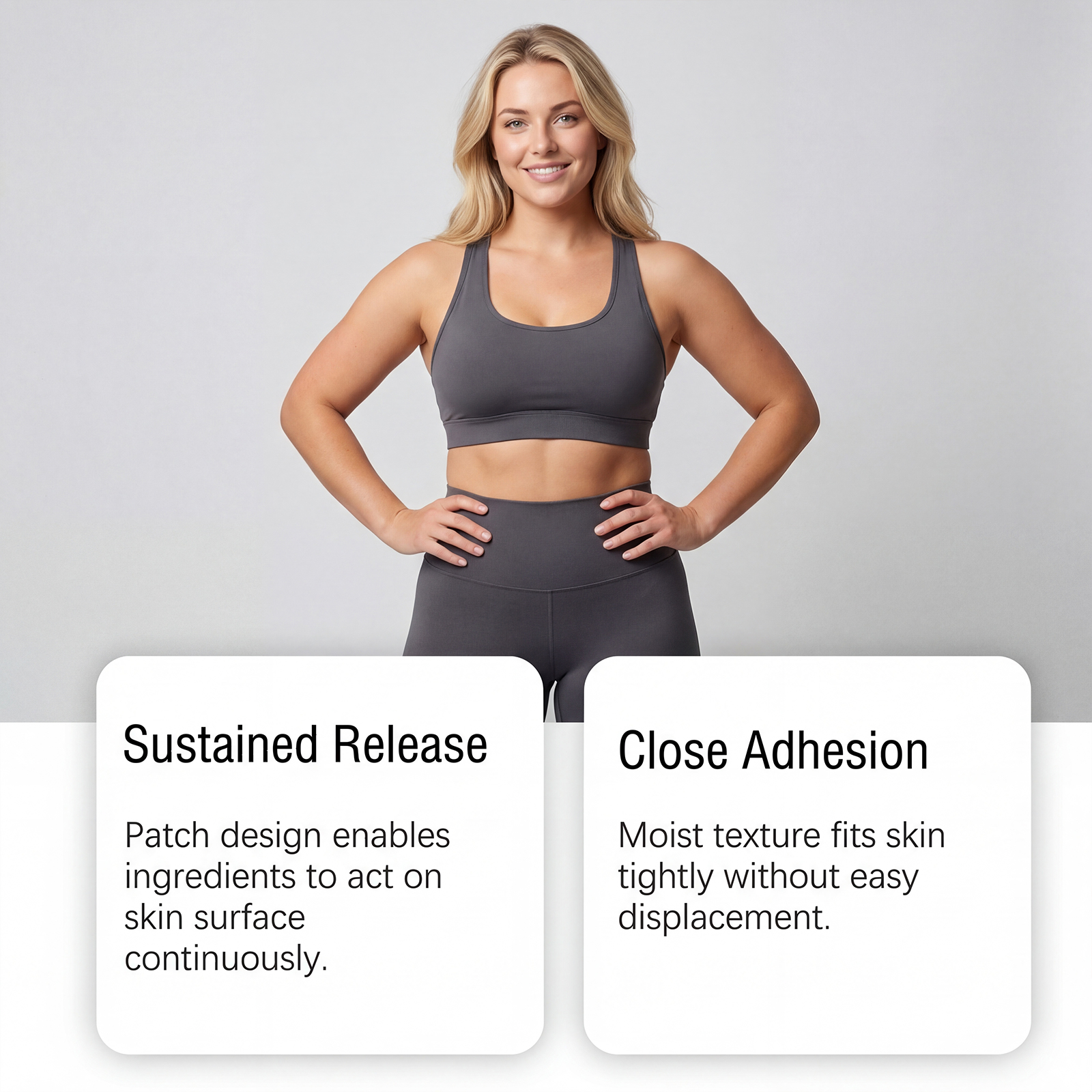 Body Care Patch Gentle Nourish Body Skin Comfortable Breathable Natural Fit Convenient Care Patch