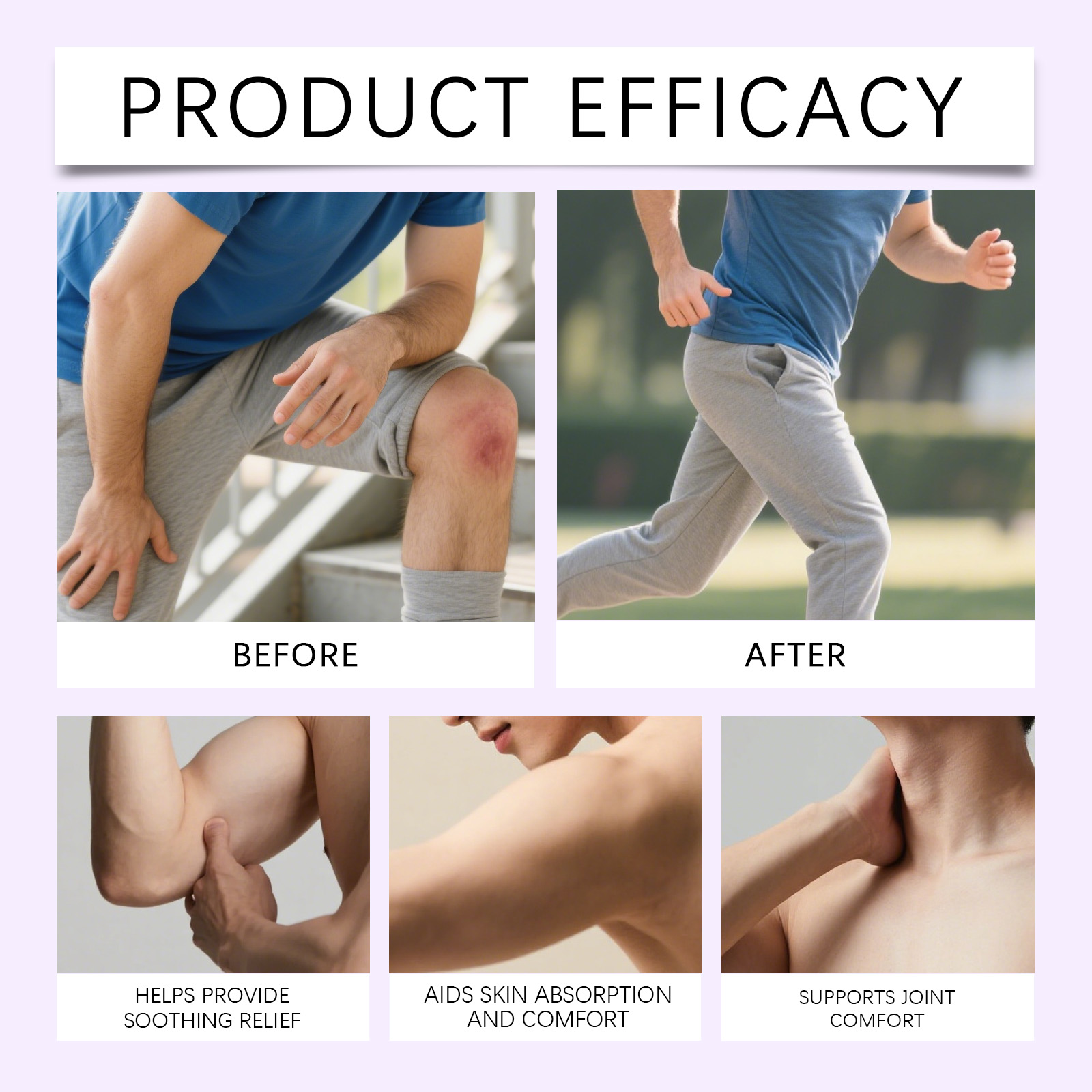 Joint Care Cream Mild Formula Soft Comfort Body Joint Wrist Knee Daily Smear Care Ointment