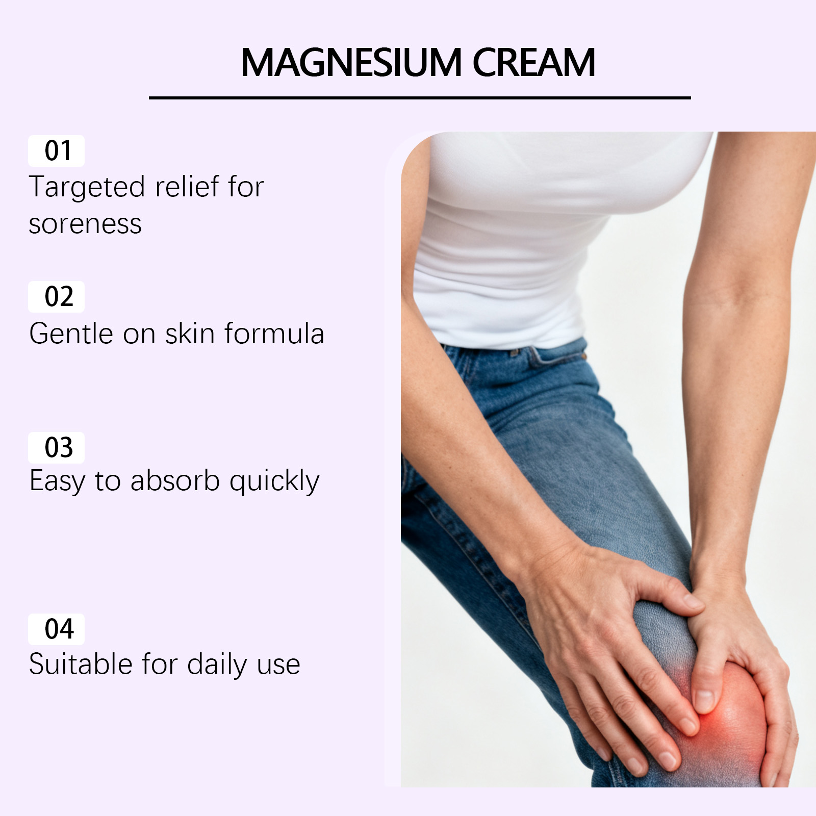 Joint Care Cream Mild Formula Soft Comfort Body Joint Wrist Knee Daily Smear Care Ointment