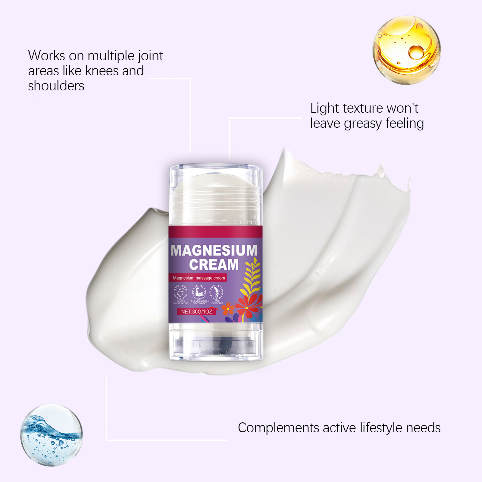 Joint Care Cream Mild Formula Soft Comfort Body Joint Wrist Knee Daily Smear Care Ointment