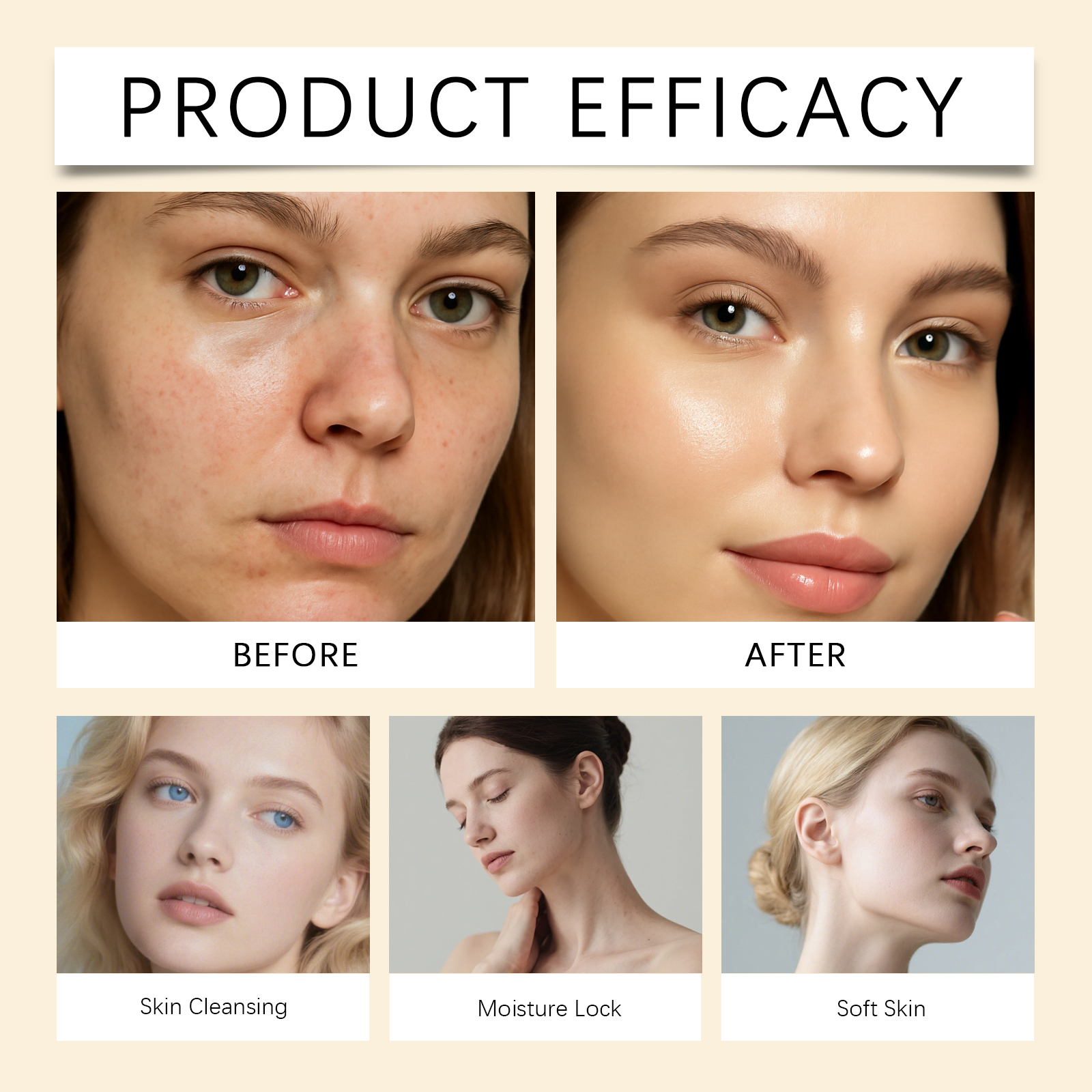 Brightening Gentle Cleansing Gel Daily Mild Clean Facial Skin Moisturizing Hydrating Refreshing Non Tight