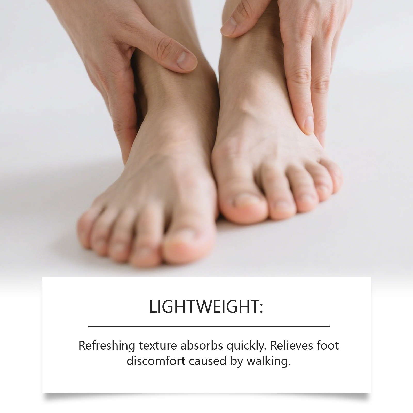 Foot Moisturizing Cream Hydrating Soft Refreshing Nonsticky Quickabsorb Daily Skin Care