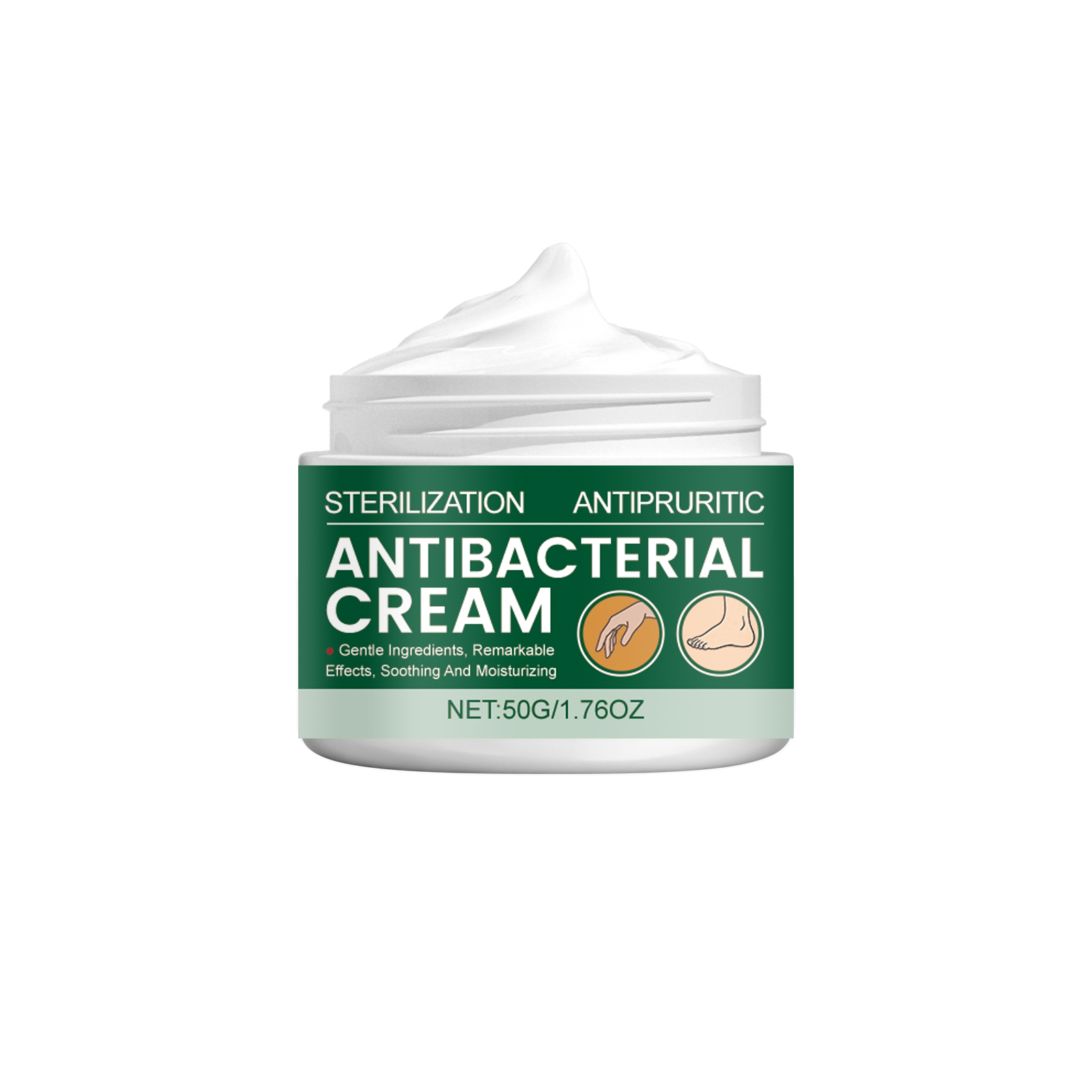 Foot Moisturizing Cream Hydrating Soft Refreshing Nonsticky Quickabsorb Daily Skin Care