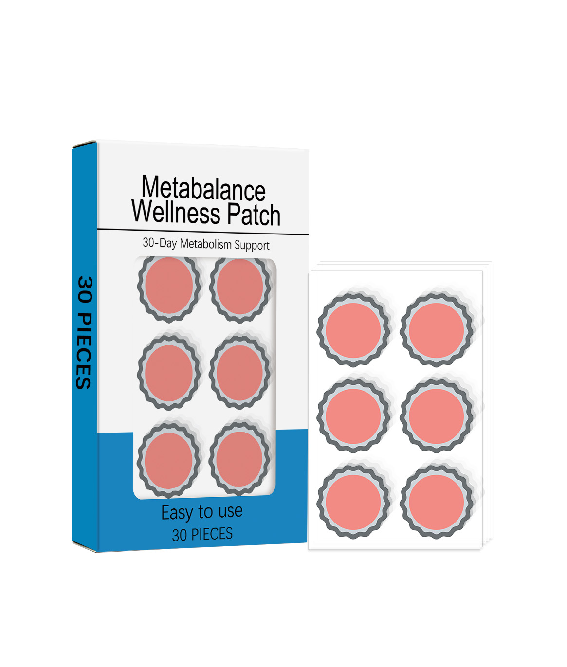 Body Care Patch Mild Ingredients Daily Care Comfort Portable Fit Skin Friendly Breathable For Body Use