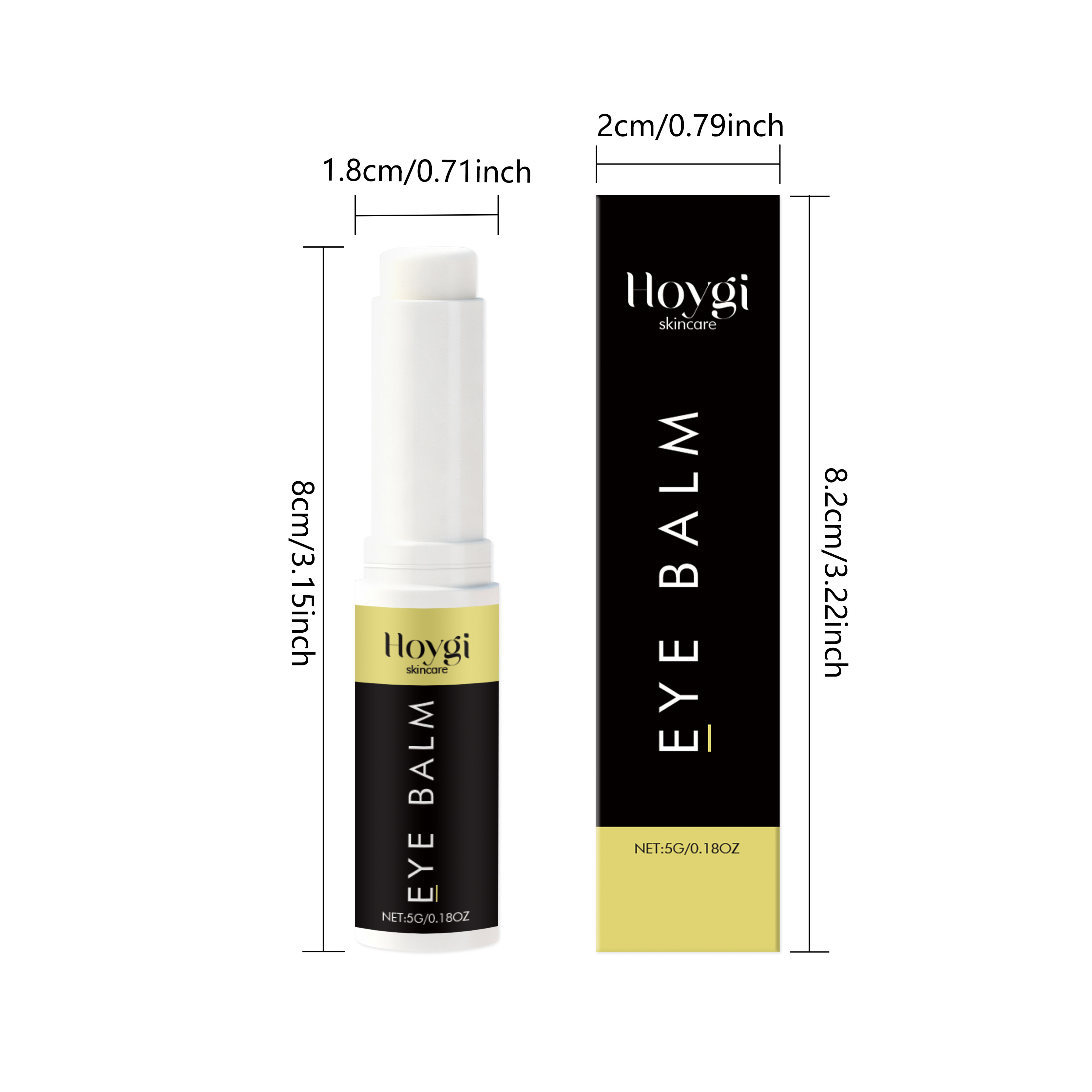 Eye Cream Stick Nourishes Moisturizes Hydrates Softens Delicate Skin Around Eyes Daily Care Massage Eye Cream