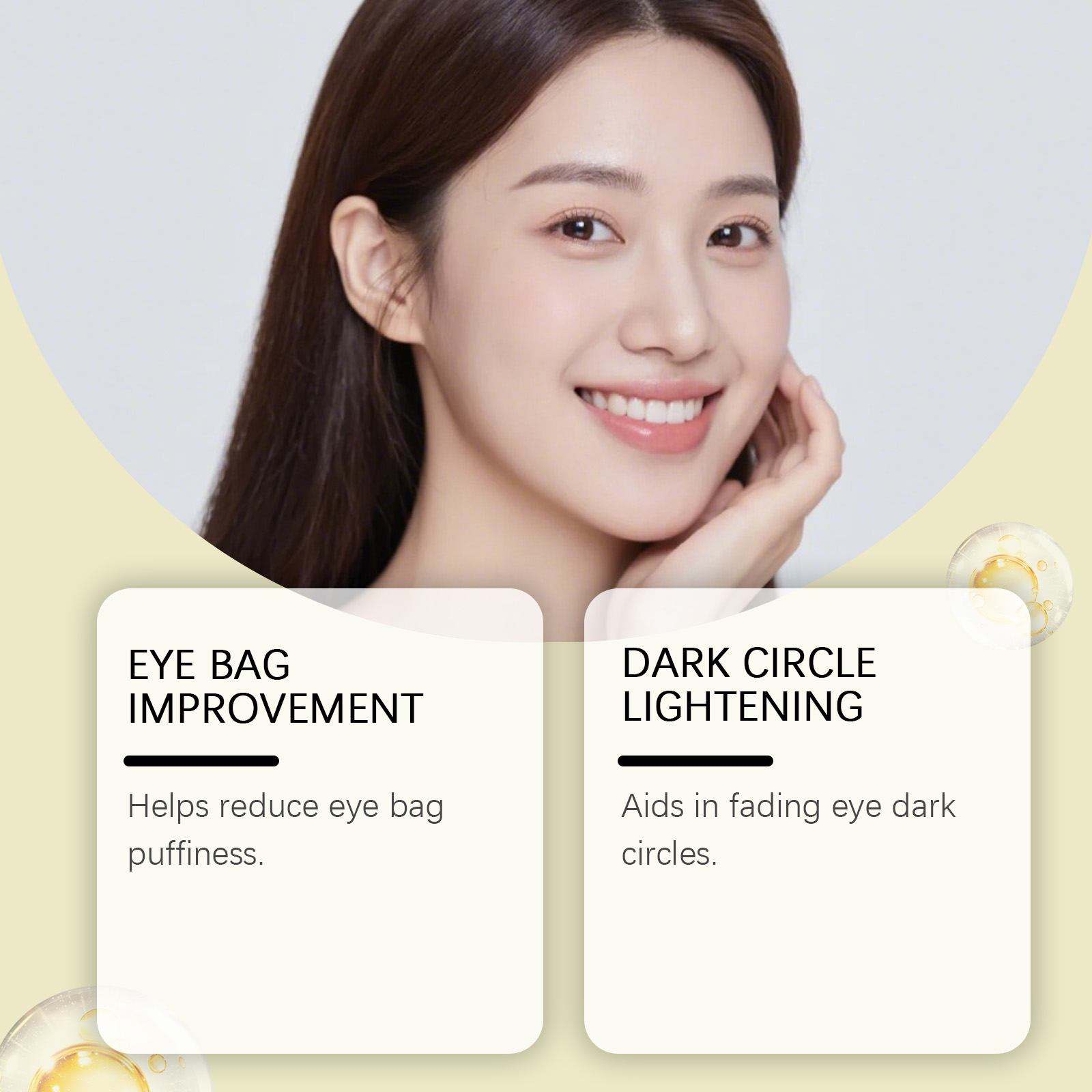 Eye Cream Stick Nourishes Moisturizes Hydrates Softens Delicate Skin Around Eyes Daily Care Massage Eye Cream